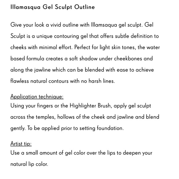 Illamasqua Gel Cream Contour Stick in Shadow BNIB - Picture 12 of 16